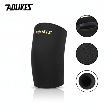 AOLIKES 1PCS Shin Compression Sleeve for Calf Ice Wrap for Legs,Hot Cold Therapy for Post-Workout Recovery, 360° Full Coverage